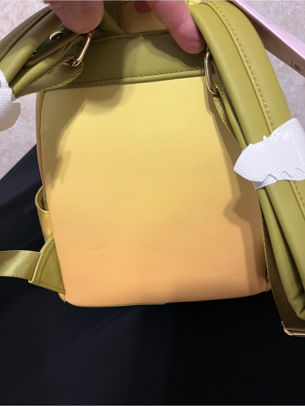 Disney x Loungefly Yellow Tiana Mini Backpack - Picture 4 of 7